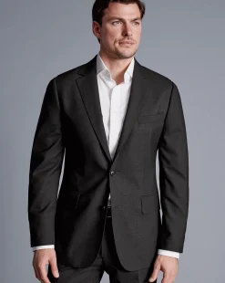 Suit Jackets|Blazers<Charles Tyrwhitt Italian Luxury Suit Jacket - Gray Charcoal