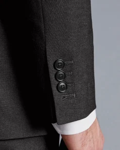 Suit Jackets|Blazers<Charles Tyrwhitt Italian Luxury Suit Jacket - Gray Charcoal