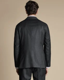 Suit Jackets|Blazers<Charles Tyrwhitt Italian Luxury Suit Jacket - Grey Charcoal