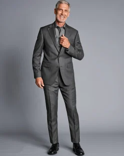 Suit Jackets|Blazers<Charles Tyrwhitt Italian Luxury Suit Jacket - Grey