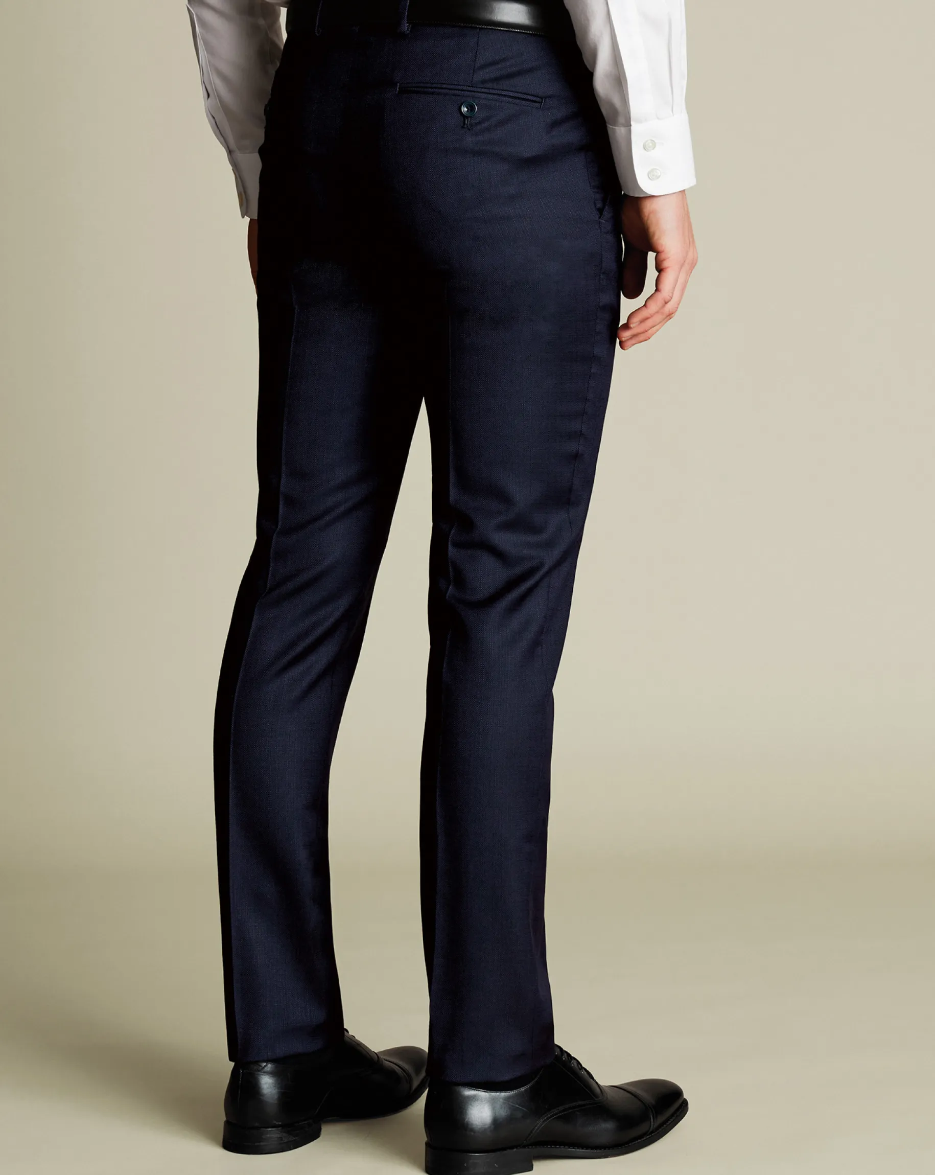 Suit Pants<Charles Tyrwhitt Italian Luxury Suit Pants - Dark Navy