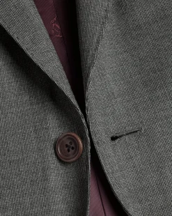 Suit Jackets|Blazers<Charles Tyrwhitt Italian Luxury Textured Suit Jacket - Light Grey
