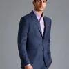 Suit Jackets|Blazers<Charles Tyrwhitt Italian Luxury Textured Suit Jacket - Indigo Blue