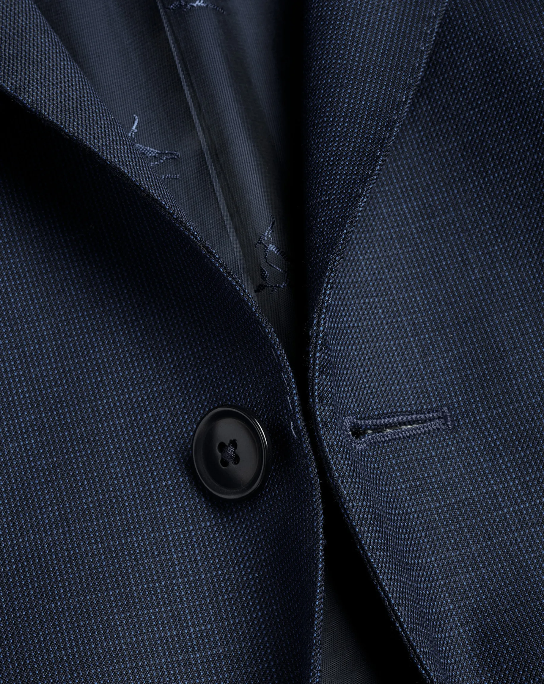 Suit Jackets|Blazers<Charles Tyrwhitt Italian Luxury Textured Suit Jacket - Ink Blue