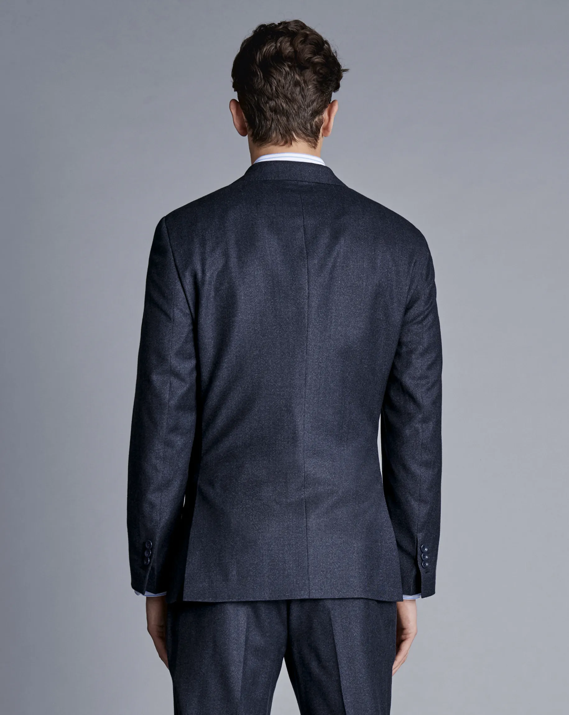 Suit Jackets<Charles Tyrwhitt Italian Pindot Suit Jacket - Denim Blue