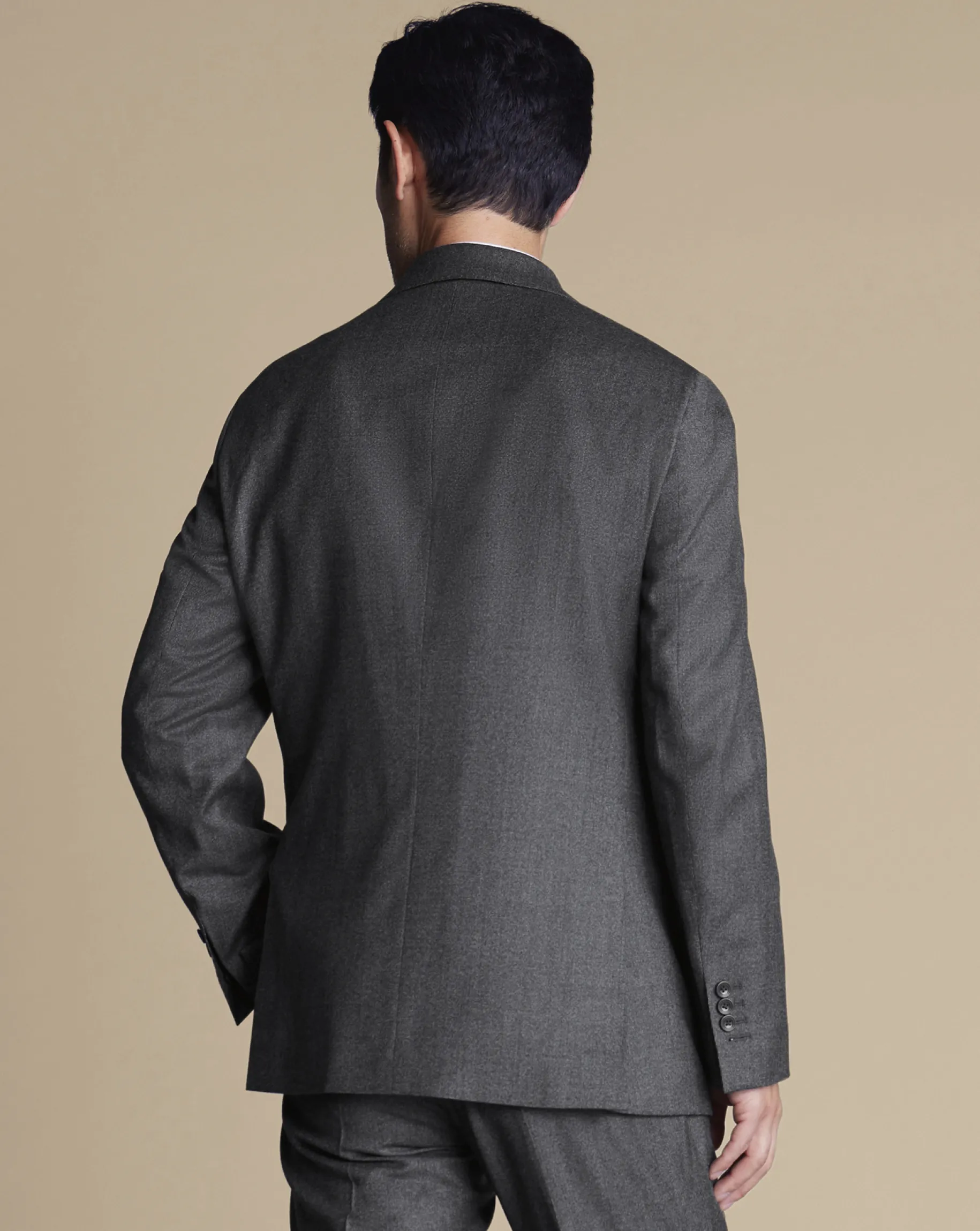 Seasonal Looks|Suit Jackets<Charles Tyrwhitt Italian Pindot Suit Jacket - Grey