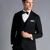 Suit Jackets|Blazers<Charles Tyrwhitt Italian Tuxedo Jacket - Black