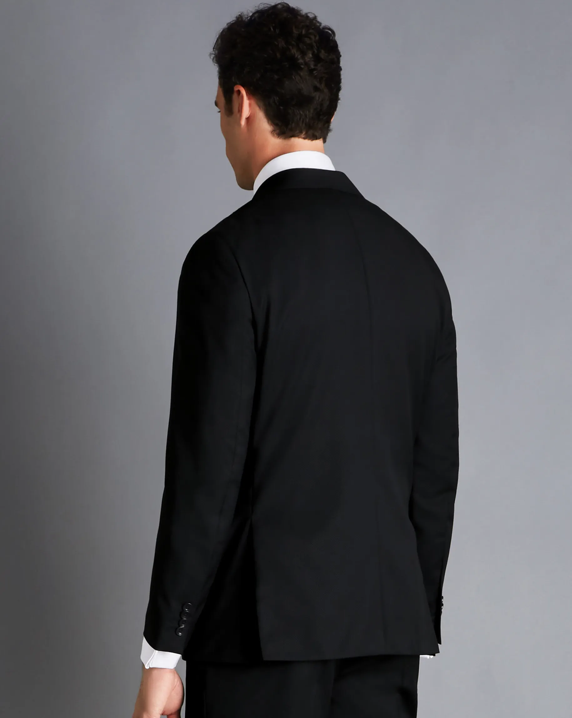 Suit Jackets|Blazers<Charles Tyrwhitt Italian Tuxedo Jacket - Black