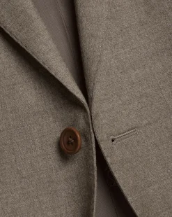 Suit Jackets|Blazers<Charles Tyrwhitt Italian Twill Suit Jacket - Taupe