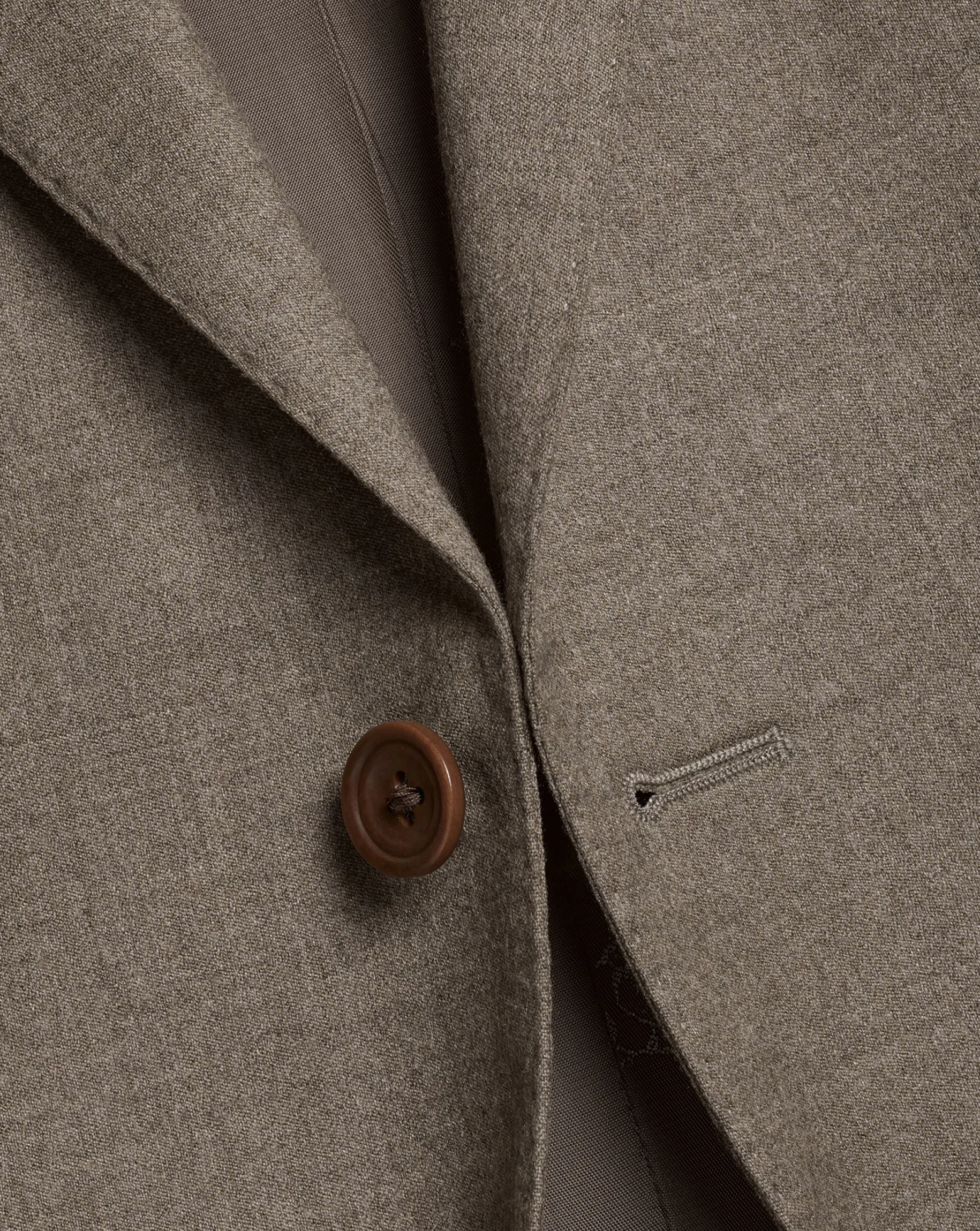 Suit Jackets|Blazers<Charles Tyrwhitt Italian Twill Suit Jacket - Taupe