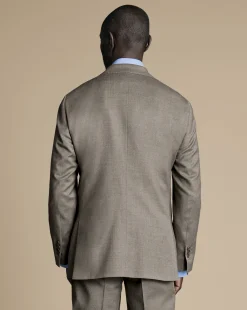 Suit Jackets|Blazers<Charles Tyrwhitt Italian Twill Suit Jacket - Taupe