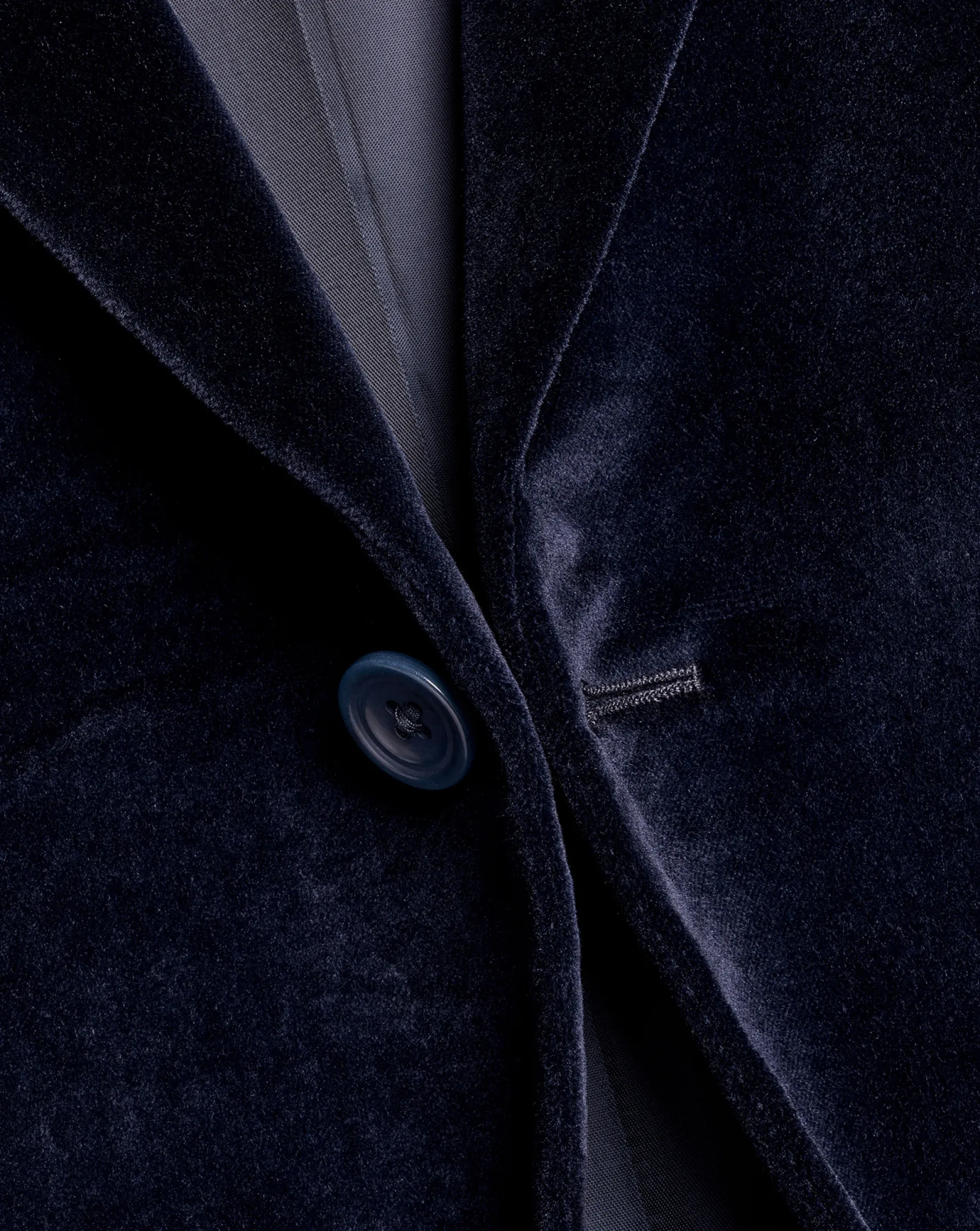Black Tie|Wedding<Charles Tyrwhitt Italian Velvet Jacket - Navy