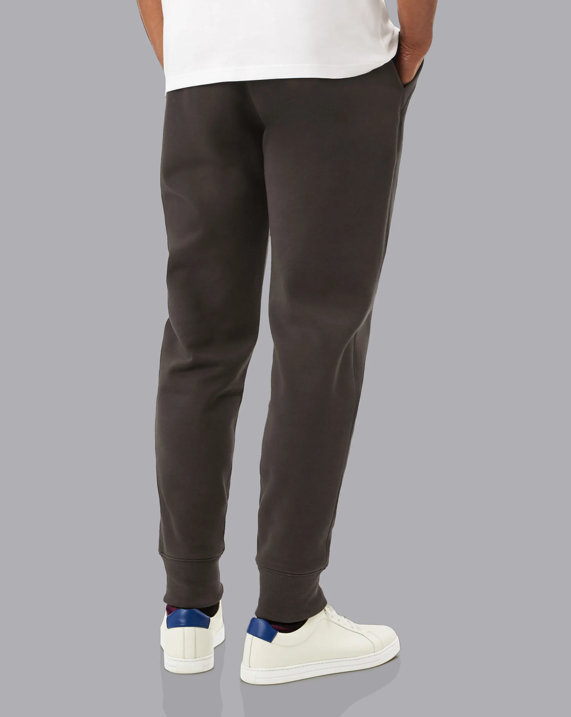 Pants & Shorts<Charles Tyrwhitt Jersey Joggers - Charcoal