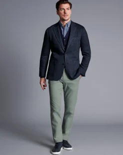 Blue Shoes|Sneakers<Charles Tyrwhitt Leather Sneakers - Navy