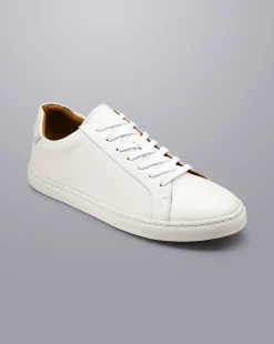 Sneakers<Charles Tyrwhitt Leather Sneakers - White