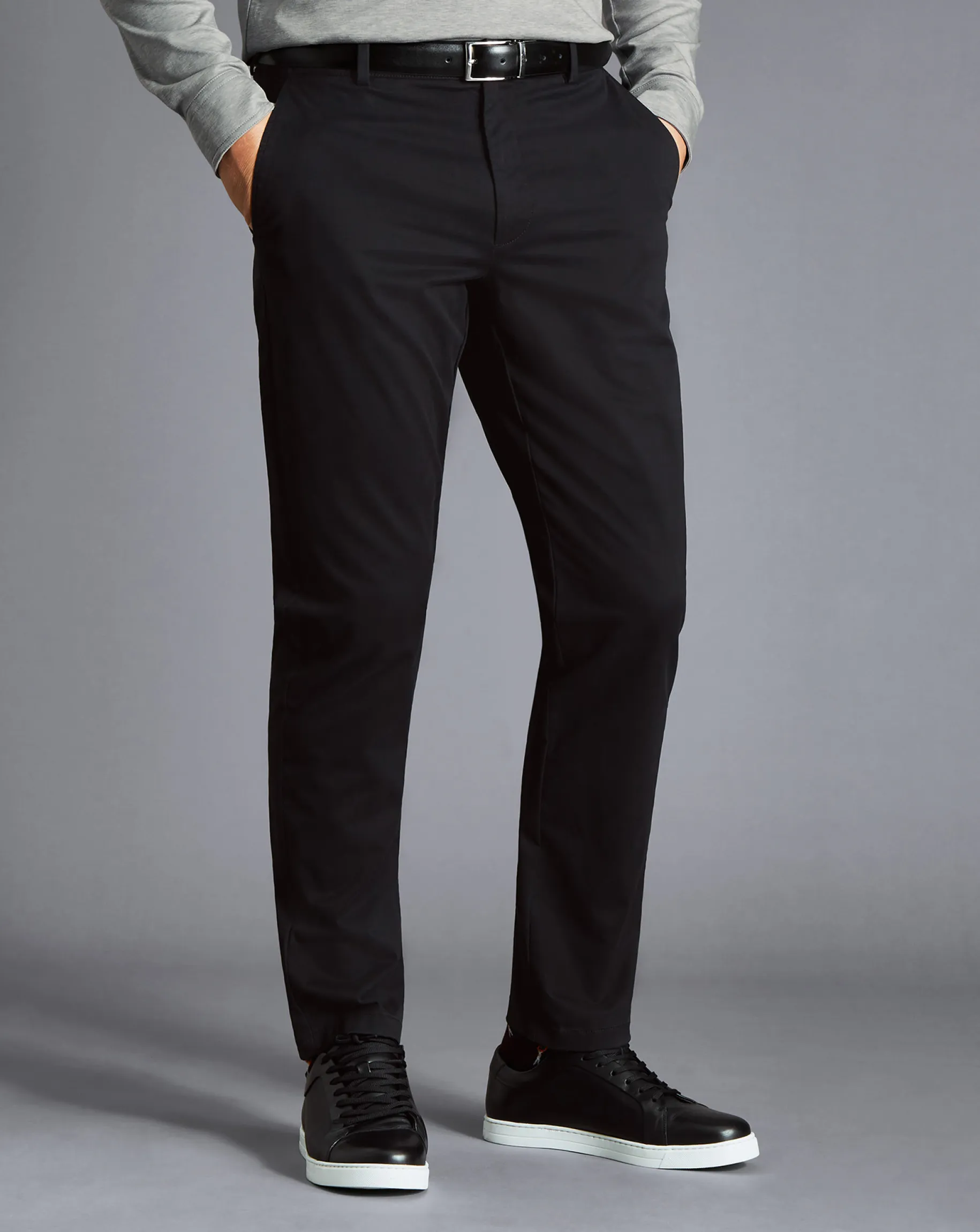 Pants & Shorts<Charles Tyrwhitt Lightweight Pants - Black