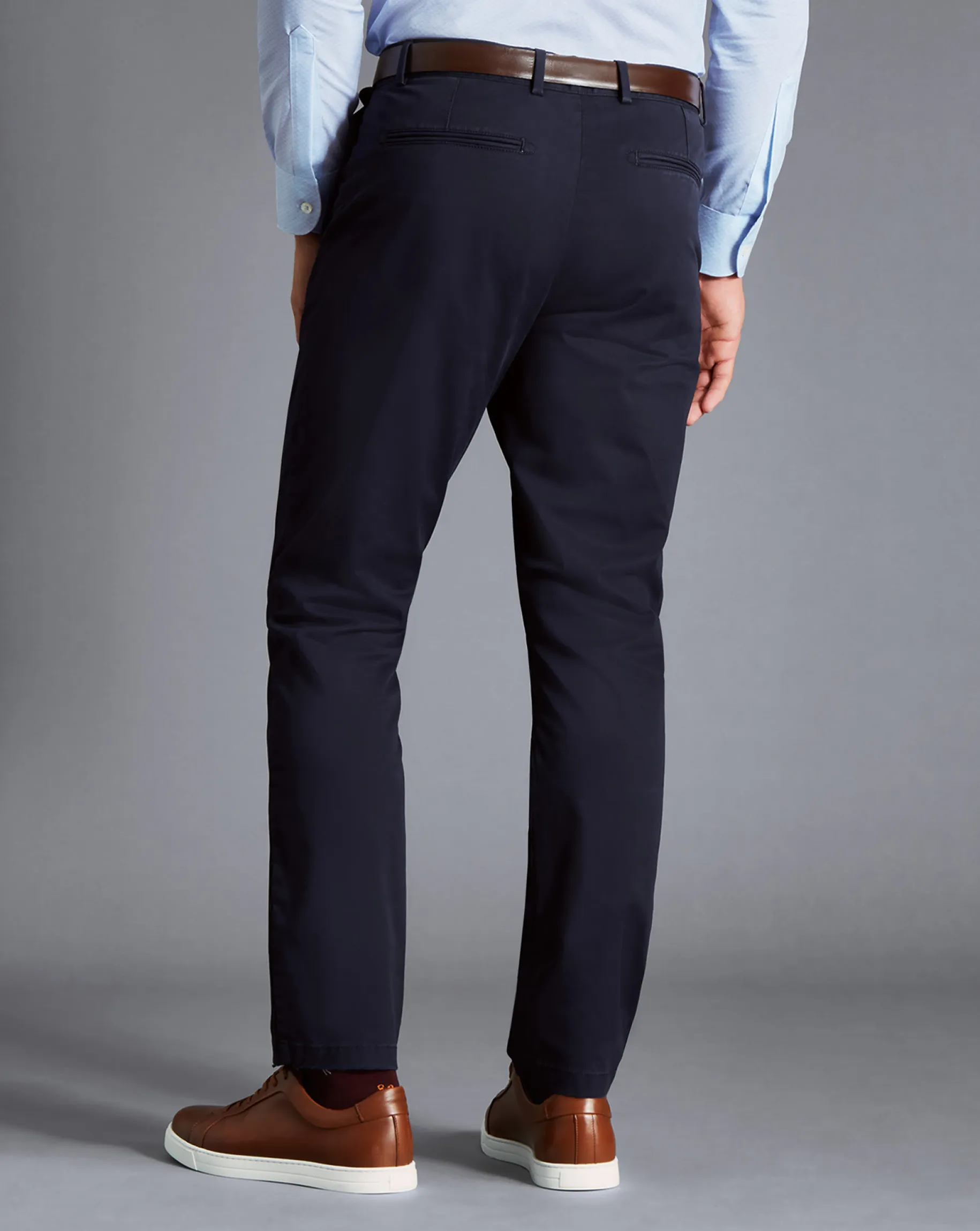 Seasonal Looks|Pants & Shorts<Charles Tyrwhitt Lightweight Pants - Navy
