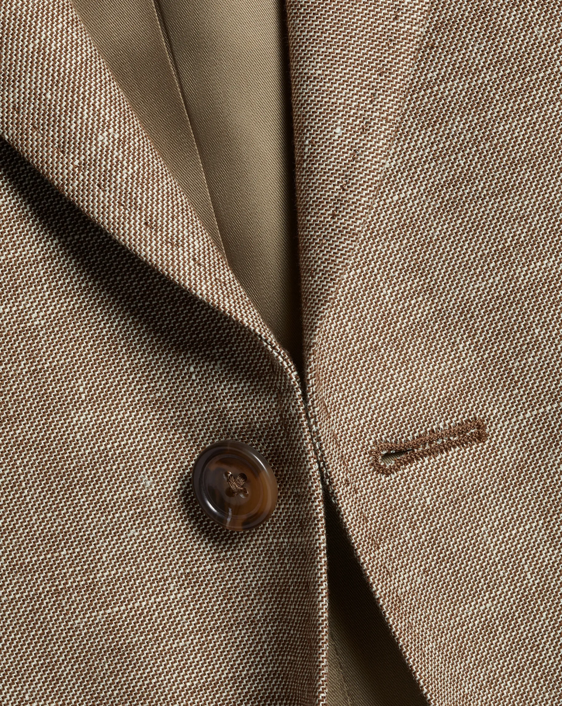 Linen Jackets|Races<Charles Tyrwhitt Linen Cotton Jacket - Taupe