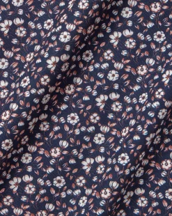 Liberty Print Shirts|Dress Shirts<Charles Tyrwhitt Made With Liberty Fabric Floral Print Semi-Spread Collar Shirt - Pink