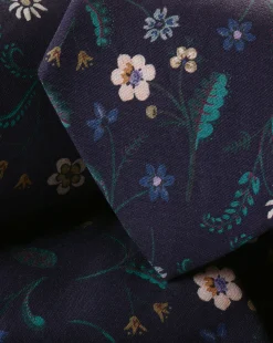 Liberty Print Shirts|Wedding<Charles Tyrwhitt Made With Liberty Fabric Large Floral Print Cotton Tie - Navy