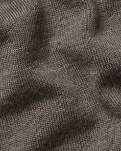 Sweaters<Charles Tyrwhitt Merino Crew Neck Sweater - Mocha