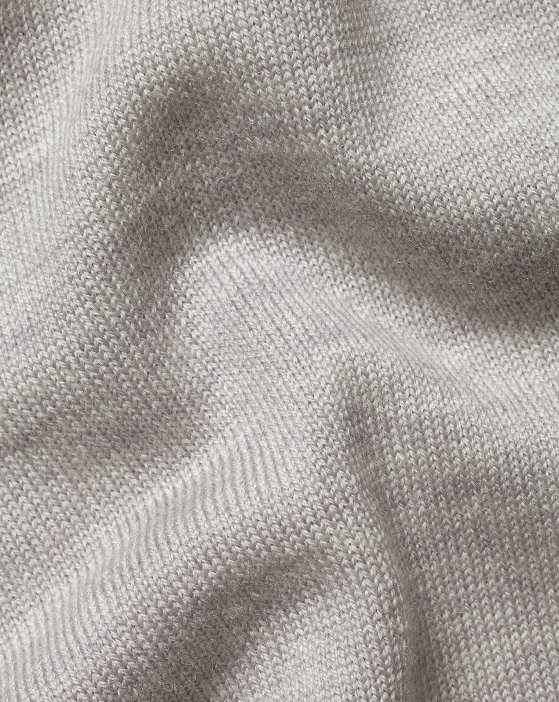 Golf Collection|Quarter Zip Sweaters<Charles Tyrwhitt Merino Quarter Zip Sweater - Silver