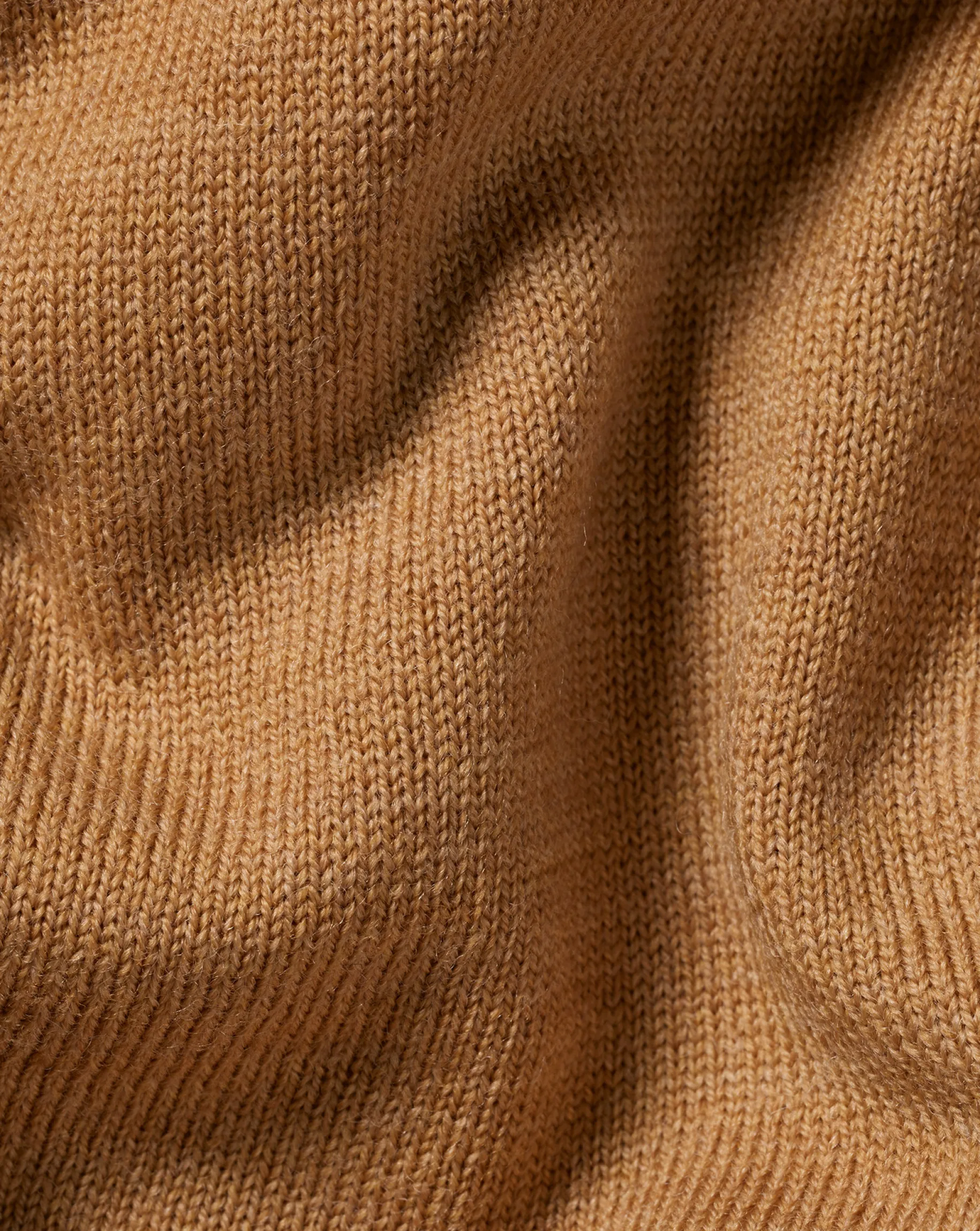 Sweaters<Charles Tyrwhitt Merino Quarter Zip Sweater - Gold