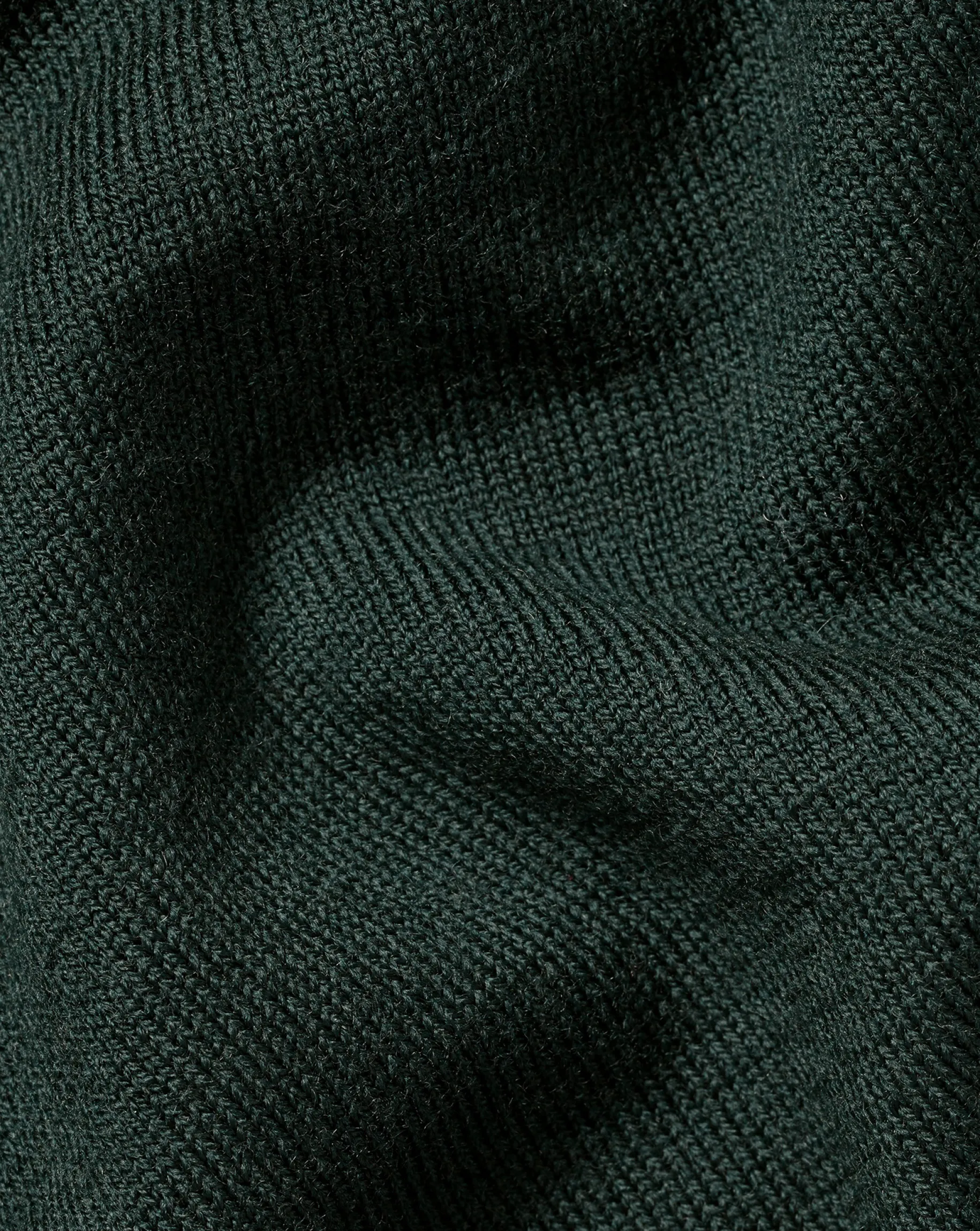 Sweaters<Charles Tyrwhitt Merino V-Neck Sweater - Forest Green