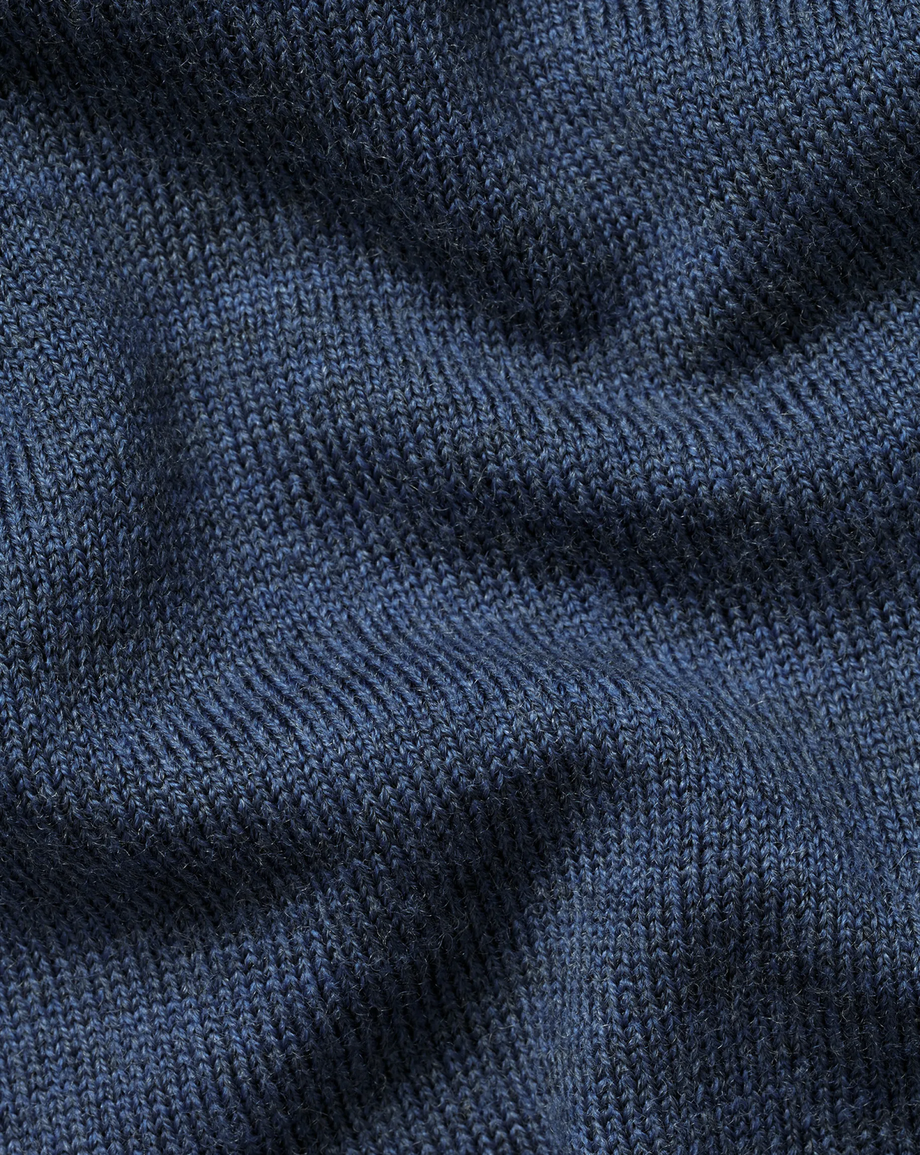 V-Neck Sweaters|Sweaters<Charles Tyrwhitt Merino V-Neck Sweater - Melange Indigo