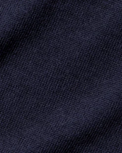 V-Neck Sweaters|Sweaters<Charles Tyrwhitt Merino V-Neck Sweater - Navy