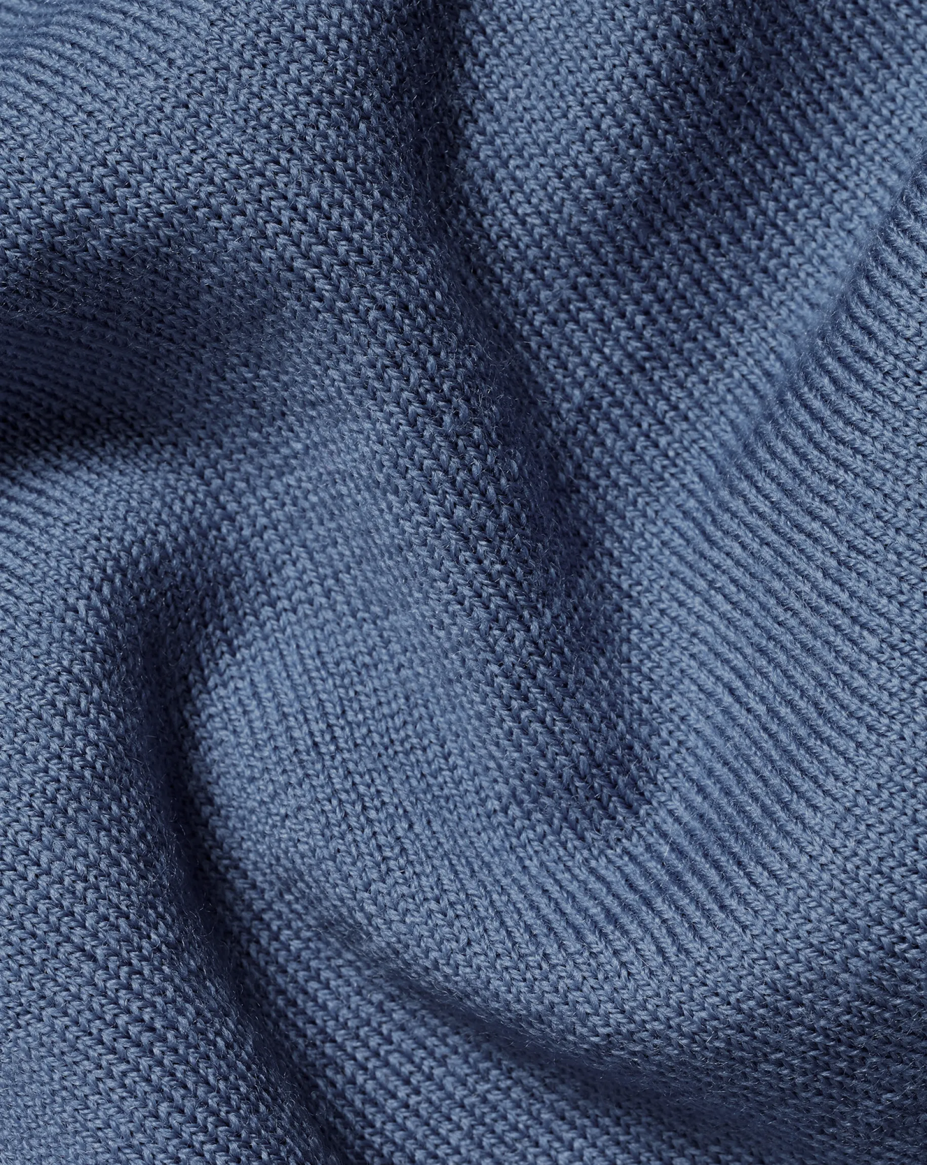 V-Neck Sweaters|Sweaters<Charles Tyrwhitt Merino V-Neck Sweater - Steel Blue