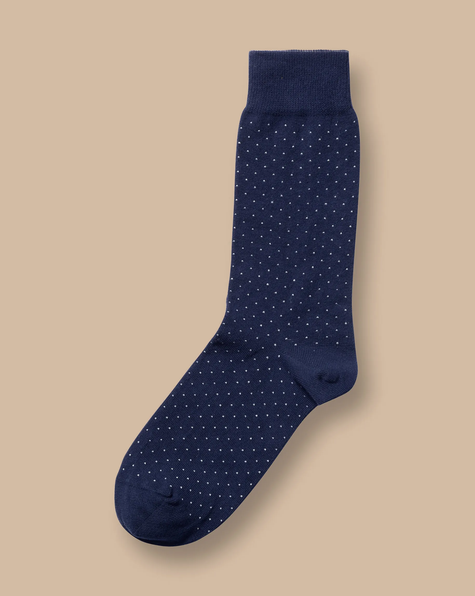 Socks<Charles Tyrwhitt Micro Dash Socks - French Blue & White