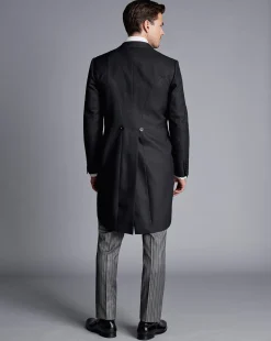 Suit Jackets<Charles Tyrwhitt Morning Suit Tail Coat - Black Herringbone