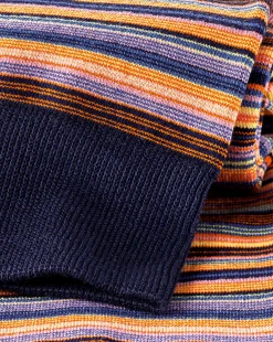 Socks<Charles Tyrwhitt Multi Stripe Socks - Orange