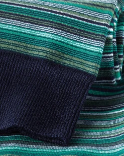 Socks<Charles Tyrwhitt Multi Stripe Socks - Green Teal