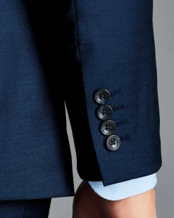 Suit Jackets|Blazers<Charles Tyrwhitt Natural Stretch Twill Suit Jacket - Royal Blue