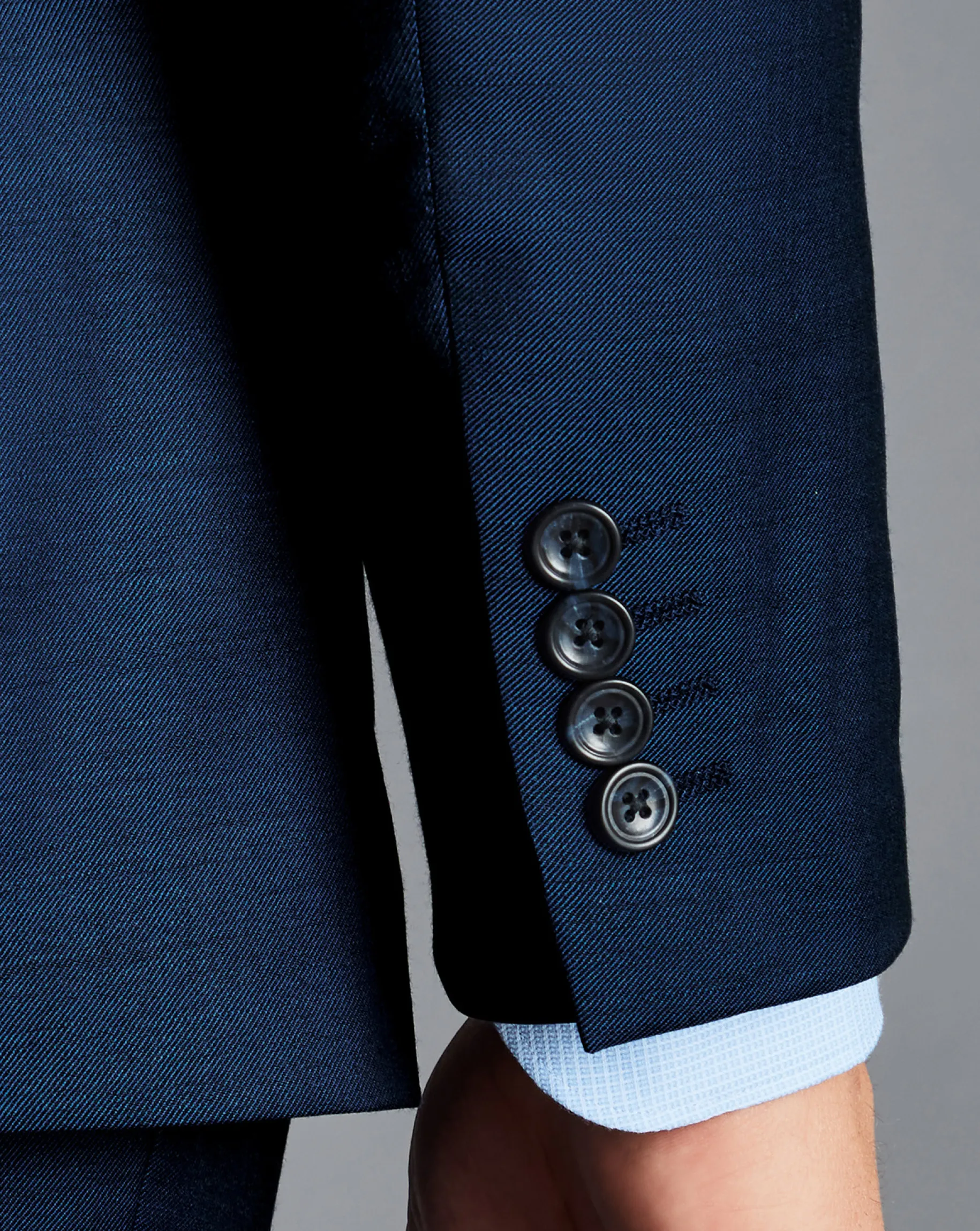 Suit Jackets|Blazers<Charles Tyrwhitt Natural Stretch Twill Suit Jacket - Royal Blue