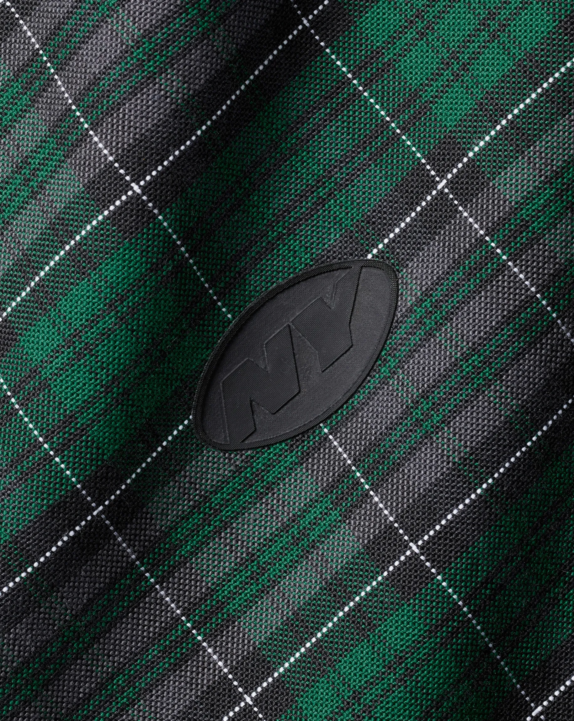 Casual Shirts|Check Shirts<Charles Tyrwhitt New York Jets Button-Down Collar Washed Oxford Check Shirt - Green