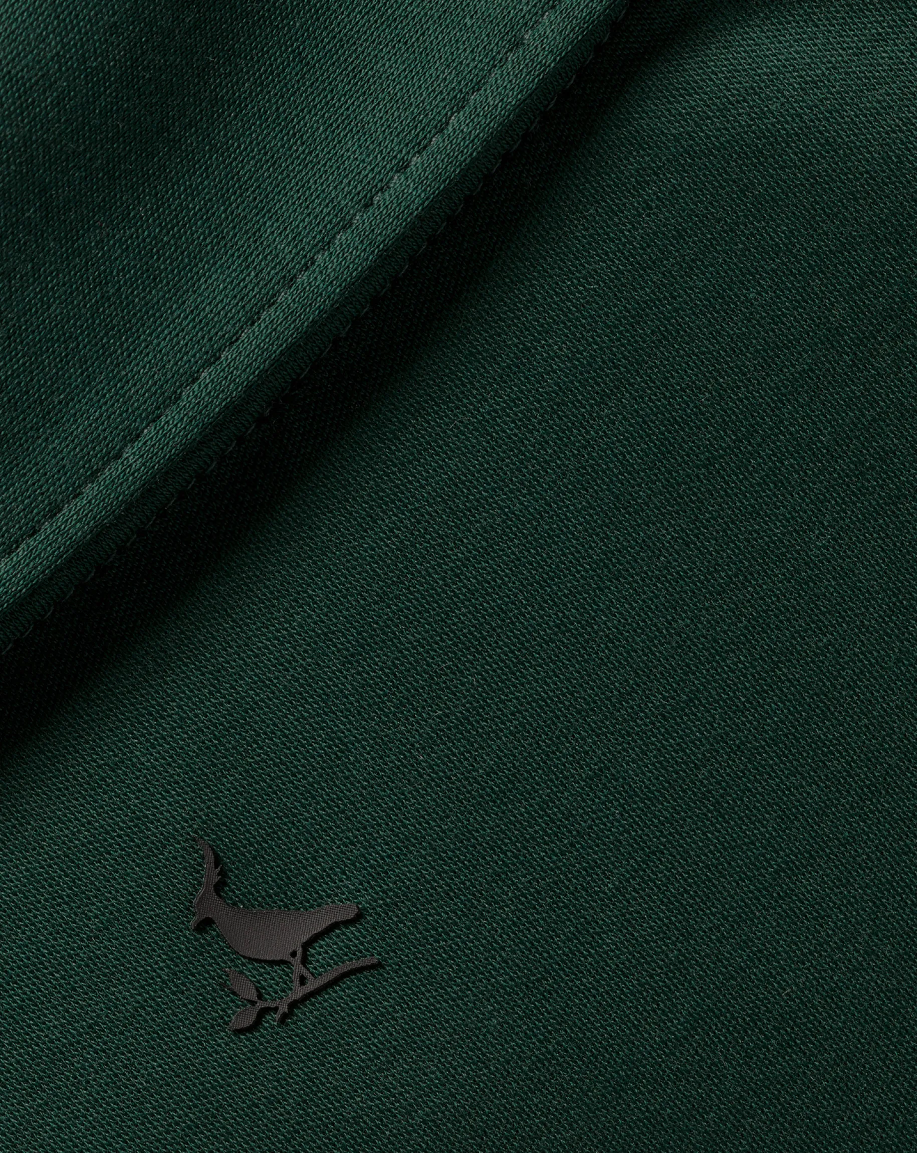 green|Short Sleeve polos<Charles Tyrwhitt New York Jets Cotton Jersey Polo - Dark Green