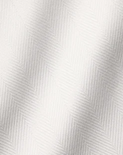 Shirt Sale|Dress Shirts<Charles Tyrwhitt Non-Iron Herringbone Shirt - Ivory White