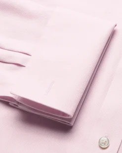Dress Shirts|M<Charles Tyrwhitt Non-Iron Royal Oxford Shirt - Light Pink