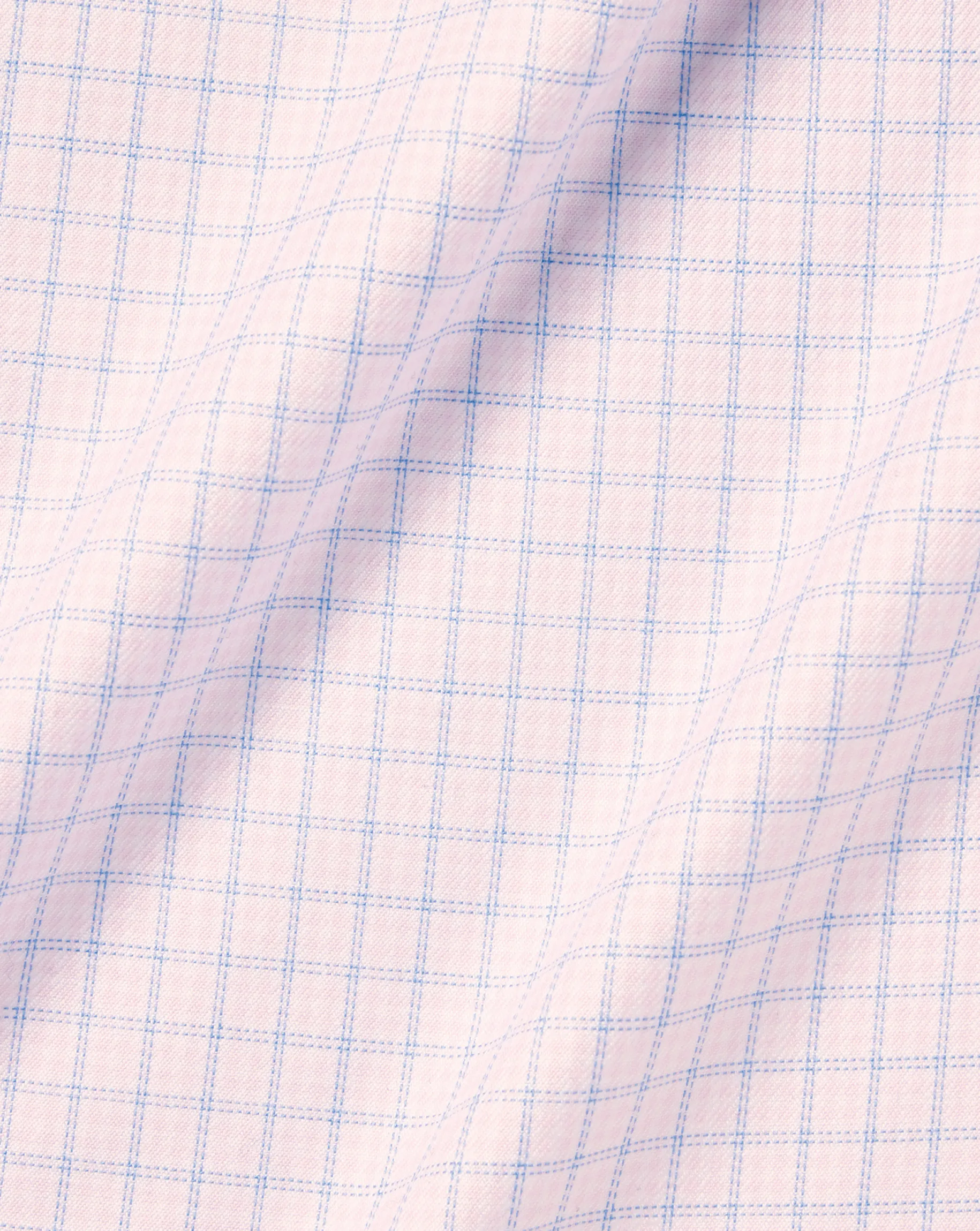 Shirt Sale|Dress Shirts<Charles Tyrwhitt Non-Iron Twill Double Check Shirt - Light Pink