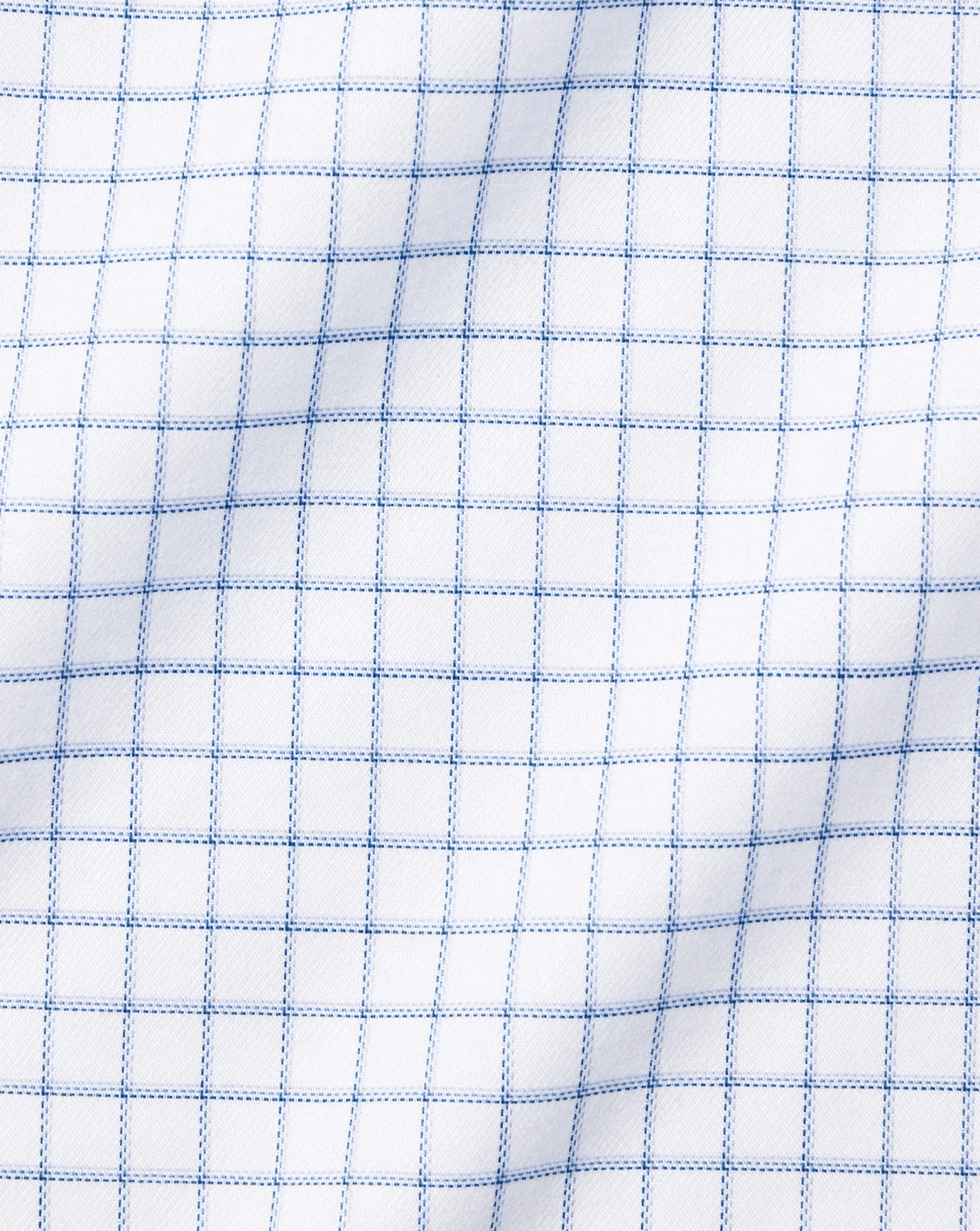 Shirt Sale|Dress Shirts<Charles Tyrwhitt Non-Iron Twill Fine Shadow Check Shirt - Cornflower Blue