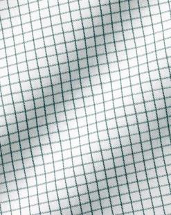 Shirt Sale|Dress Shirts<Charles Tyrwhitt Non-Iron Twill Mini Grid Check Shirt - Green