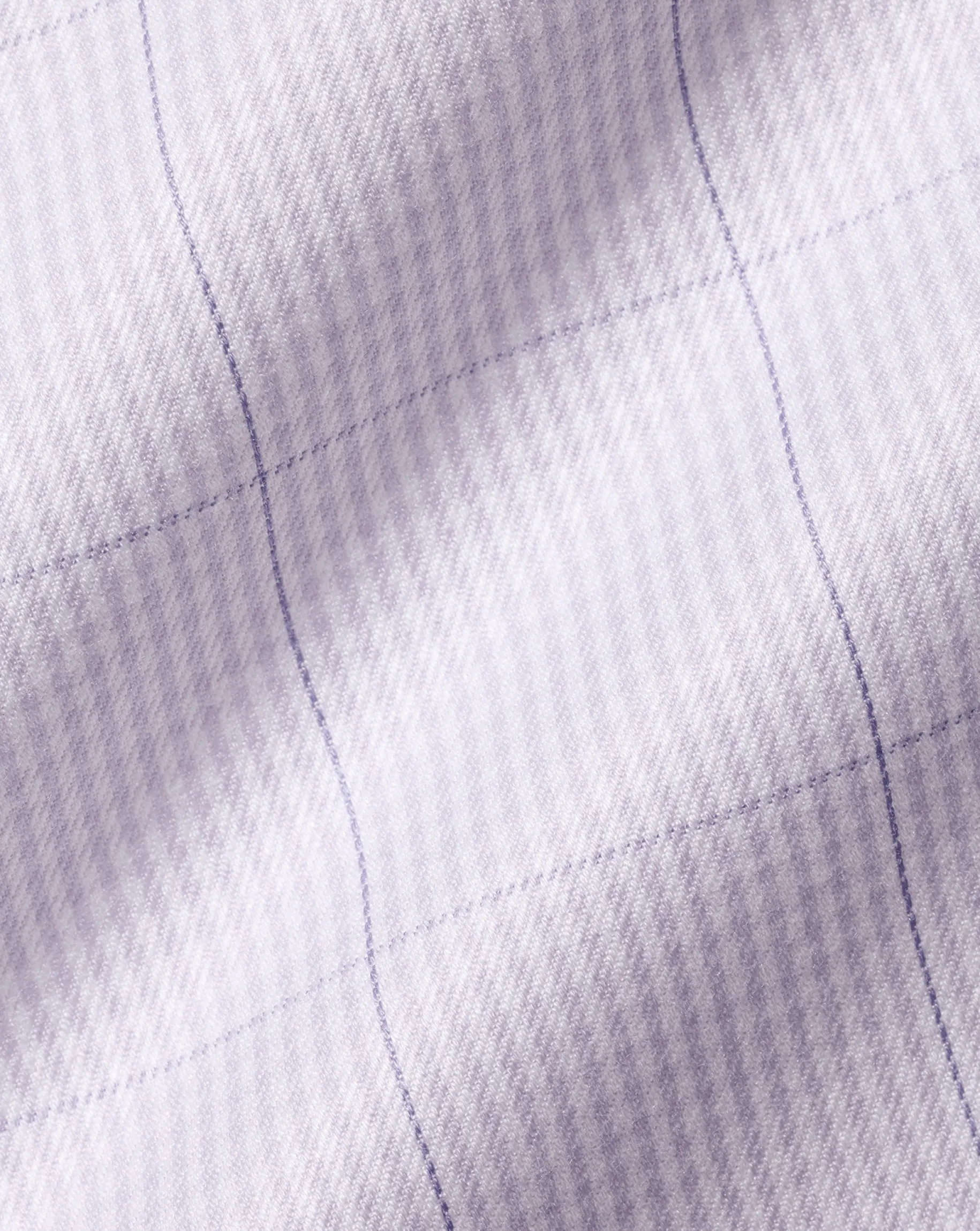 Shirt Sale|Dress Shirts<Charles Tyrwhitt Non-Iron Twill Puppytooth Check Shirt - Lavender Purple