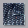 Accessories<Charles Tyrwhitt Odd Socks Print Pocket Square - Navy