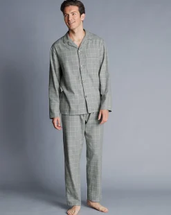 Nightwear & Pajamas<Charles Tyrwhitt Pajama Set - Light Grey