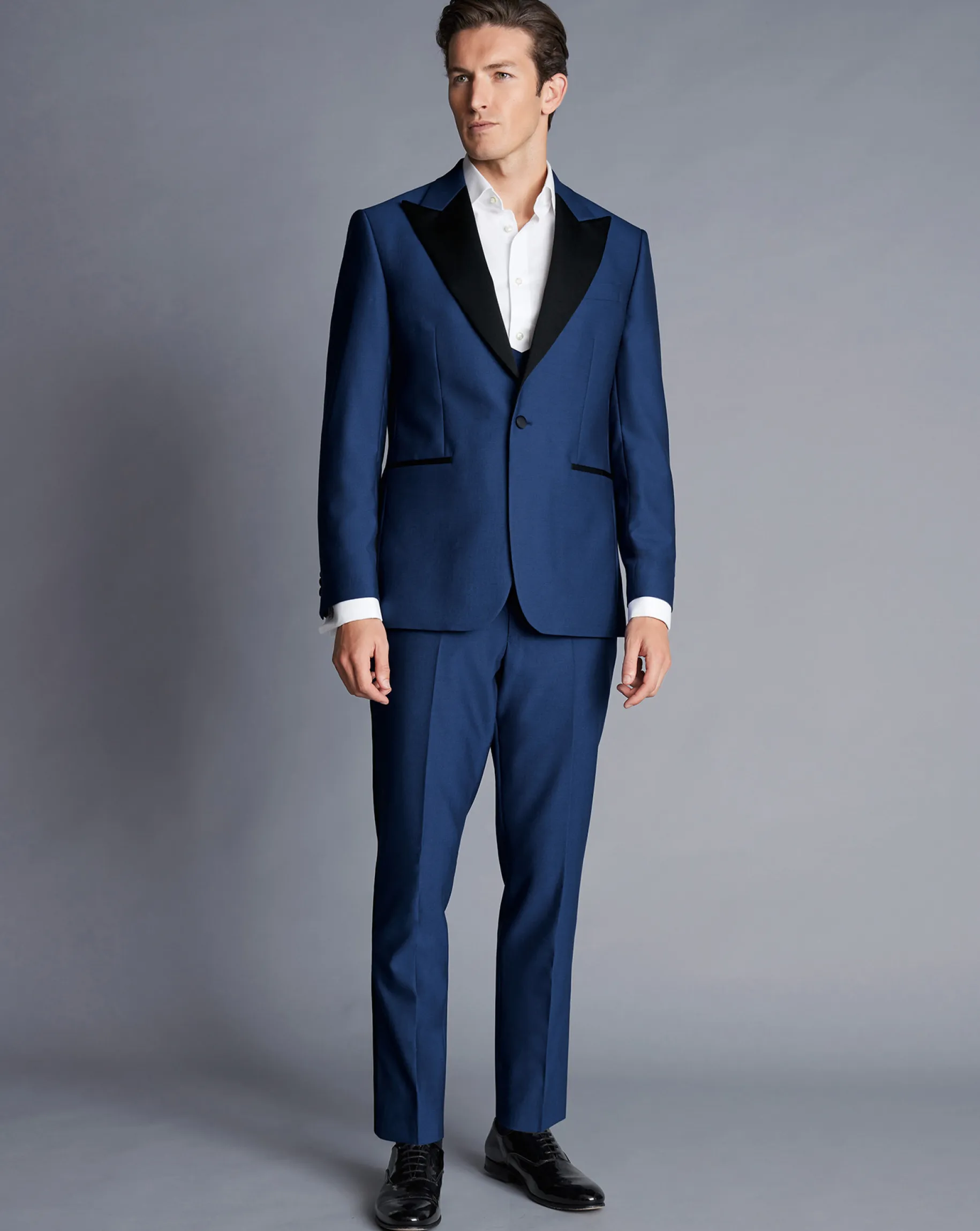 Suit Jackets<Charles Tyrwhitt Peak Lapel Dinner Suit Jacket - Royal Blue