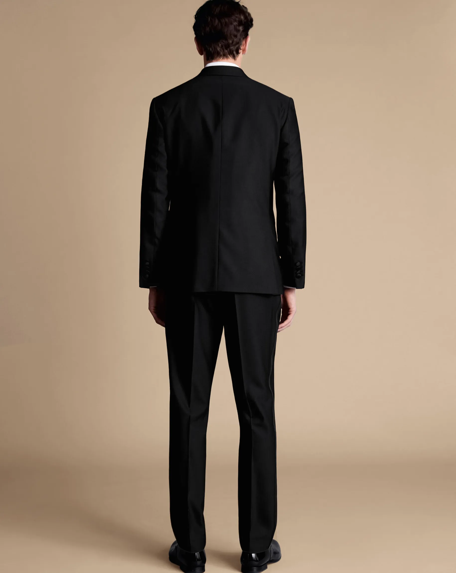 Suit Jackets<Charles Tyrwhitt Peak Lapel Tuxedo Jacket - Black