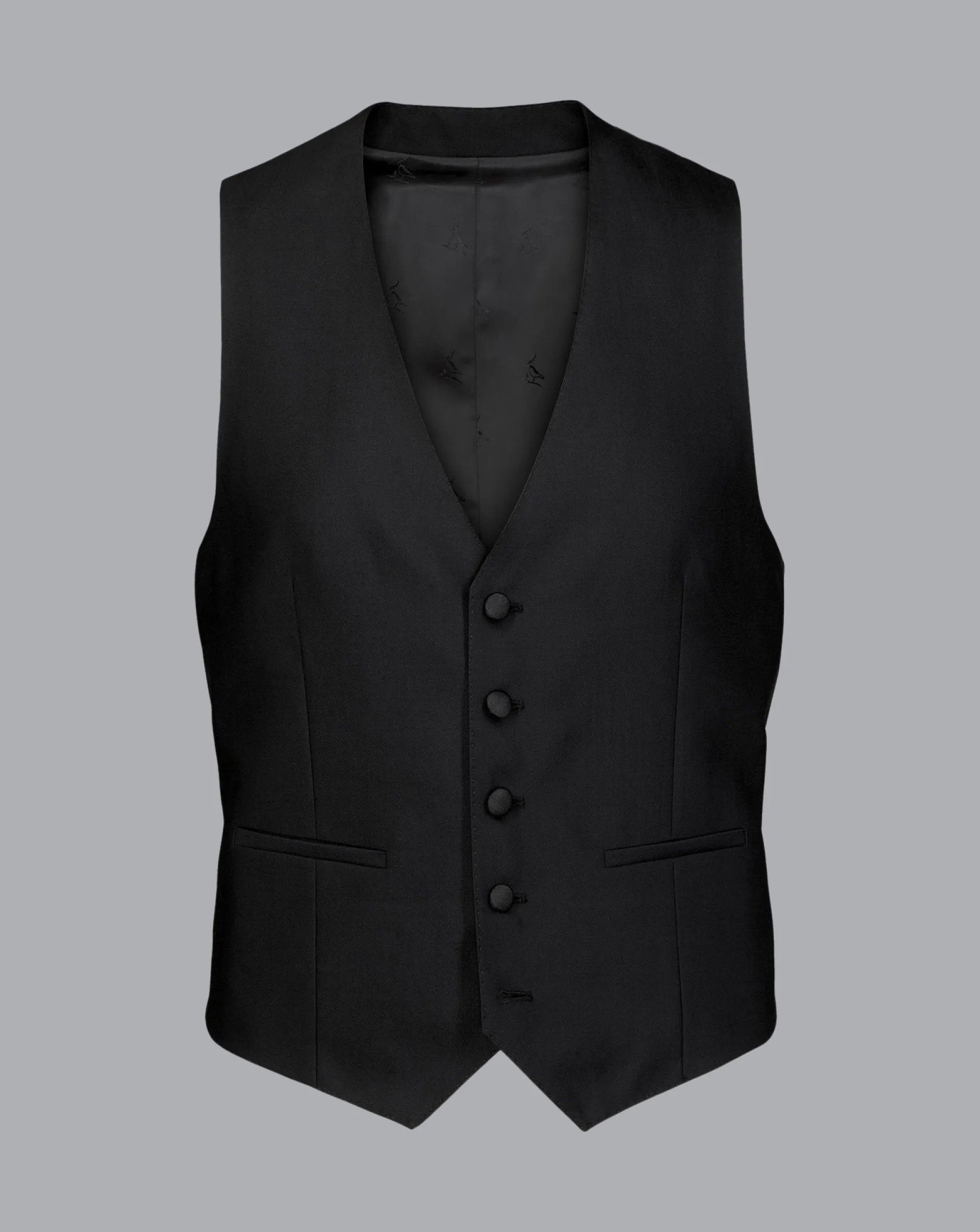 Suit Jackets|Blazers<Charles Tyrwhitt Peak Lapel Tuxedo Jacket - Black